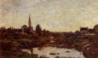 Boudin, Eugene - Village in Brittany